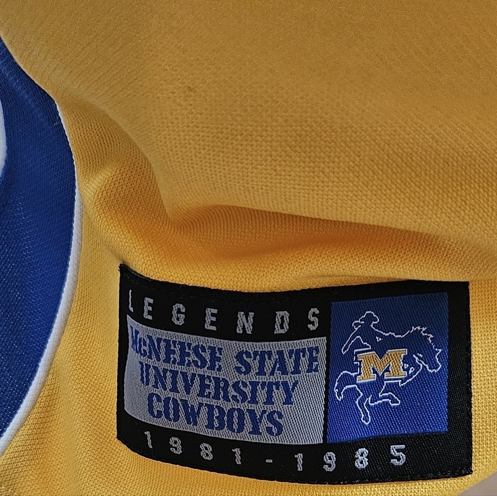 New W TagsJoe Dumars McNeese State Cowboys Jersey Dress Wmn's S Hardwood Legends - Picture 4 of 7